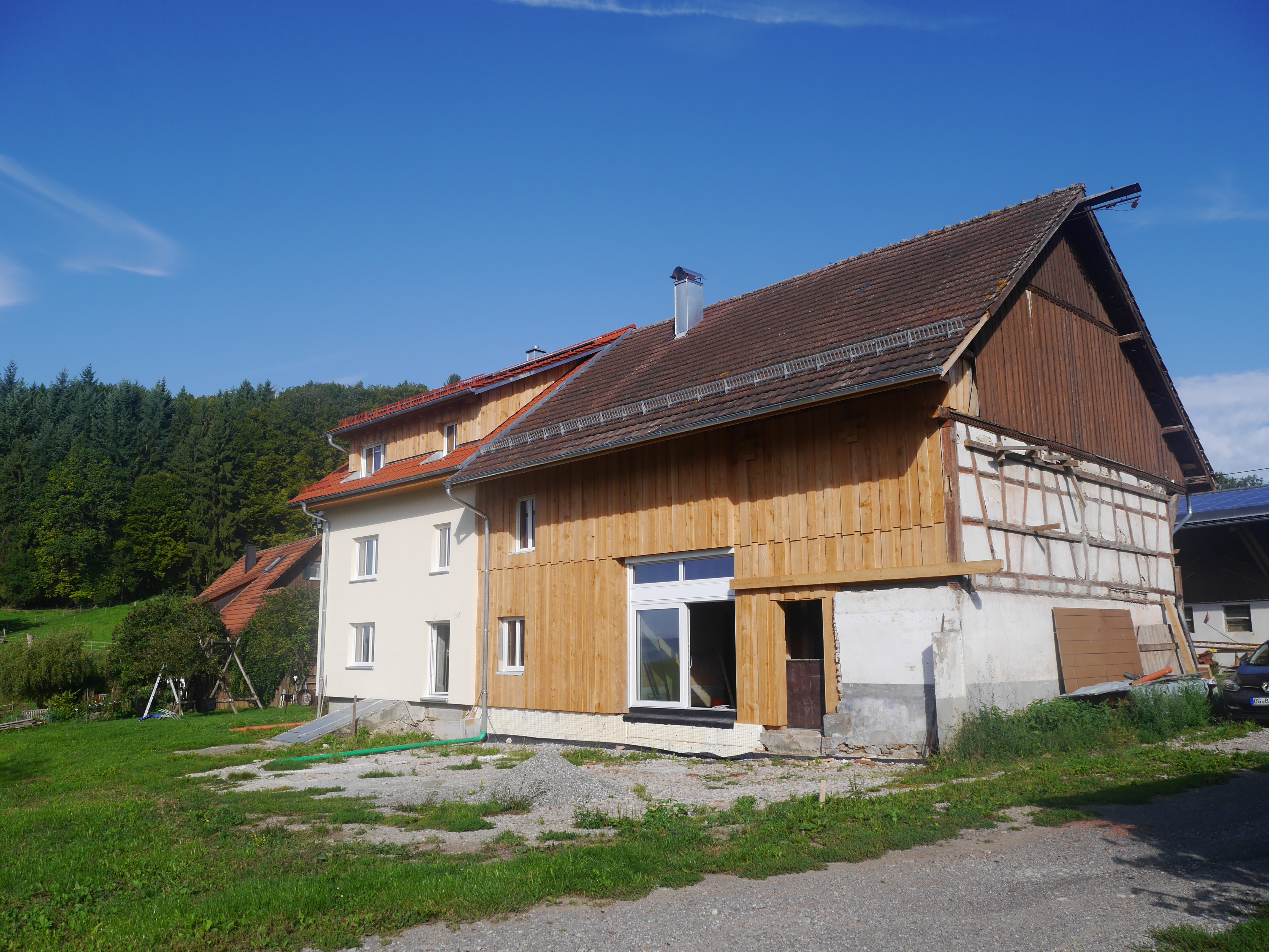 Sanierung und Umbau eines Bauernhauses